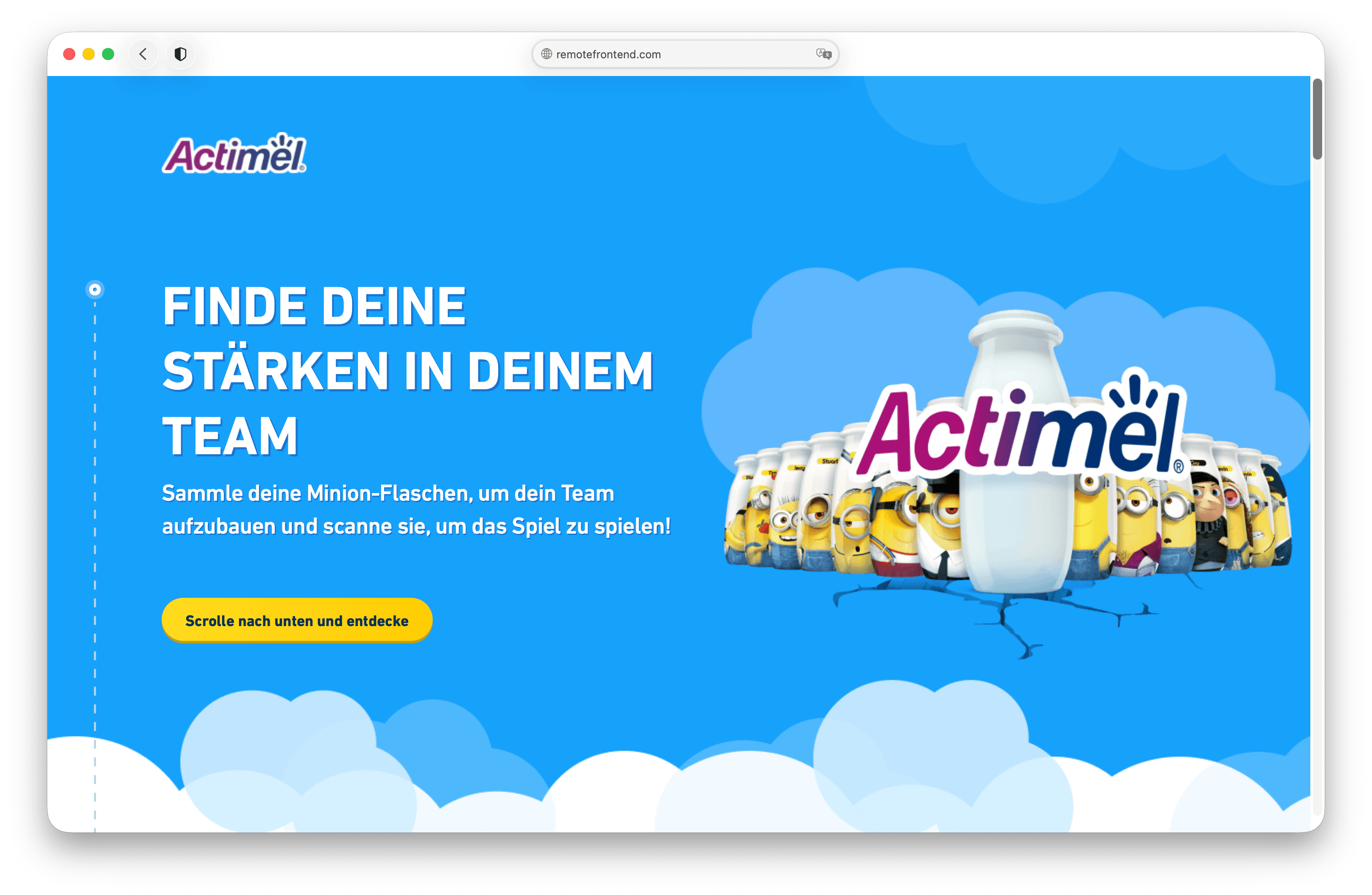 Actimel × Minions Campaign