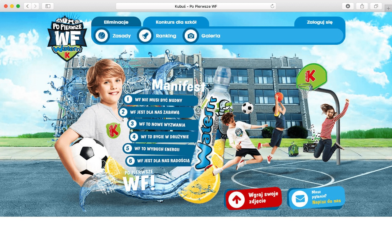 Kubuś — Physical Education at First