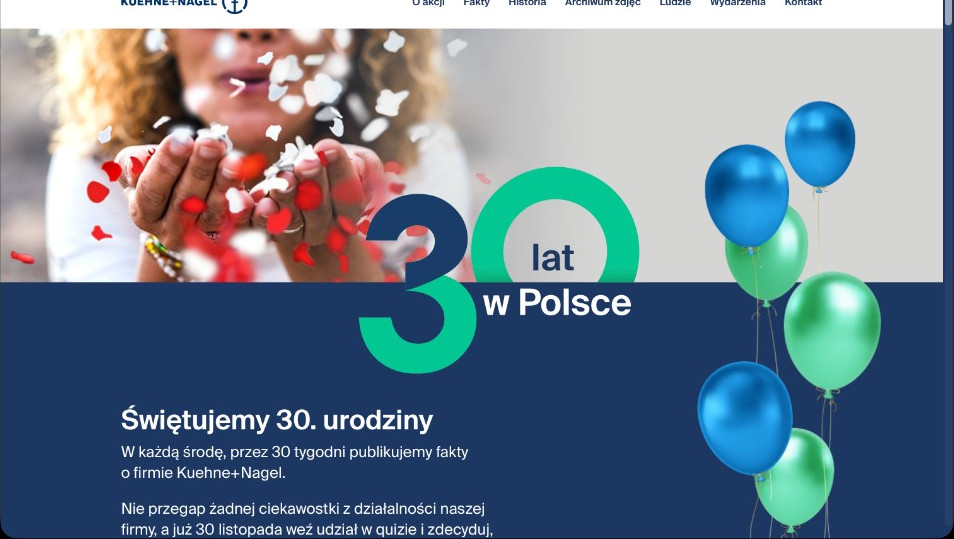 Kuehne+Nagel — 30 lat w Polsce
